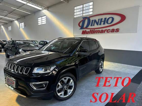 JEEP COMPASS 2.0 16V FLEX LIMITED AUTOMÁTICO JEEP COMPASS 2.0 16V FLEX LIMITED AUTOMÁTICO